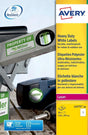 Avery huismerk l4775-20 weerbestendige etiketten 210x297mm wit