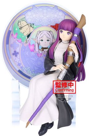 Banpresto bandai bandai frieren: beyond journey's end glasscape - figuur - fern