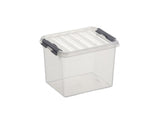 Sunware q-line opbergbox 3 liter transparant 20x15x14cm