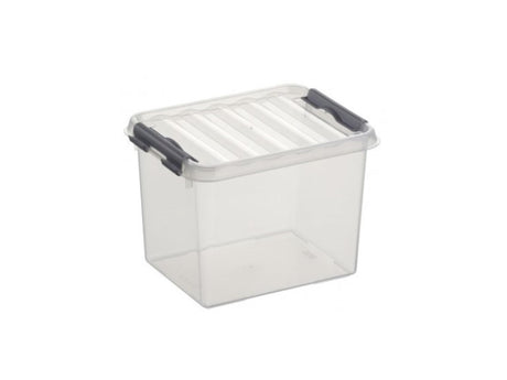 Sunware q-line opbergbox 3 liter transparant 20x15x14cm
