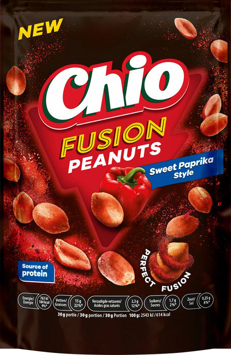 Chio fusion sweet paprika - pinda's en noten - 10 x 200 gram