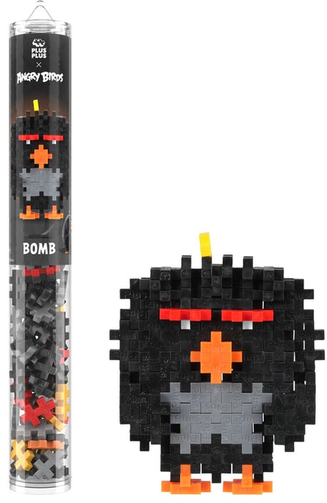 Plus-plus angry birds bomb 110 delige bouwset - 4430 - bouwspeelgoed - constructiespeelgoed - set met bouwstenen - vanaf 5 jaar