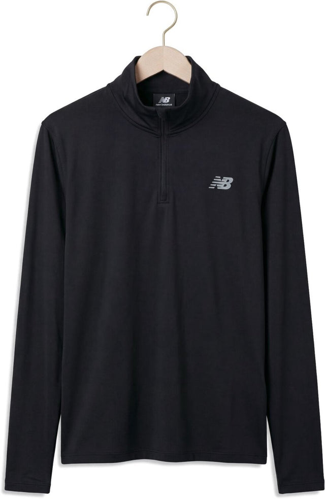 New balance sport 1 4 zip dames trui - black