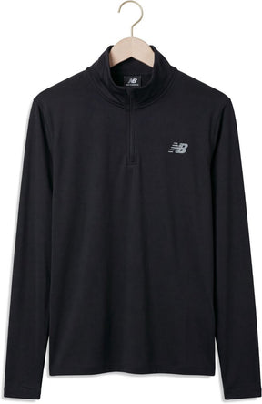 New balance sport 1 4 zip dames trui - black