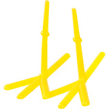 Creativ company http: www.cchobby.nl kippen-voeten-h-28-mm-l-37-mm-geel-50-stuk-1-doos