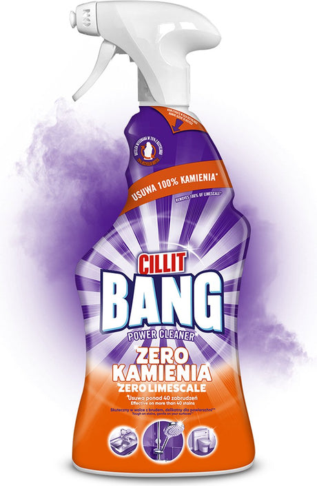 Cillit bang - power cleaner zero stone - ontkalker kalkvloeistof - spray - 750ml