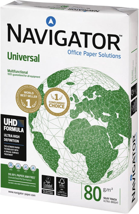 Navigator universal printpapier a4 80 grams 1 pak (500 vel)