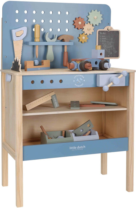 Little dutch houten werkbank speelgoed voor kinderen.