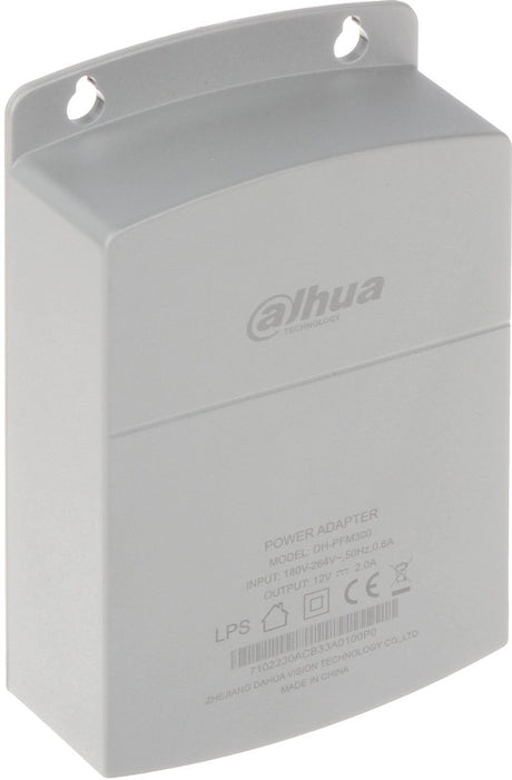 Dahua pfm300 serie - stroomadapter - impulsief - bryzgoszczelna behuizing - ip23