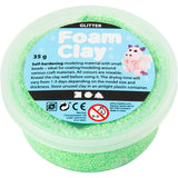Creativ company https: www.cchobby.nl foam-clayr-glitter-groen-35-gr-1-doosje