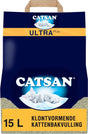 Catsan kattenbakvulling - klontvormend ultra - zak - 15l