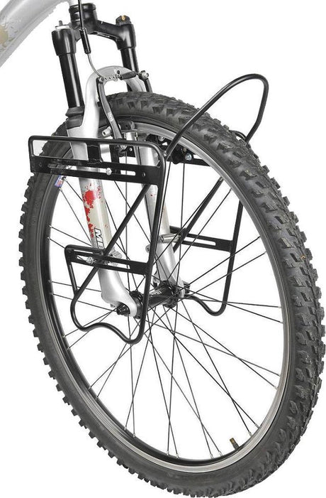Zefal raider front voordrager – voordrager fiets – 26 29” – maximale belasting: 18kg – vaste telescopische voorvorken compatibel – zwart