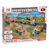 Construction Set Metal 20 Modely, 166DLG.