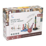 Stack tower, ring throwing and bowling 3in1