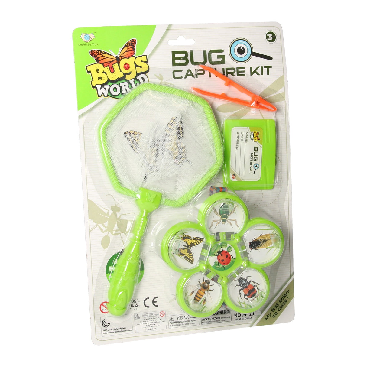 Bugs world insecten vangnet en observatie pot