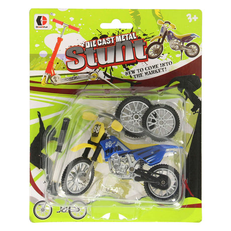 Lobbes vinger motor speelgoed set met accessoires - educatief karton.