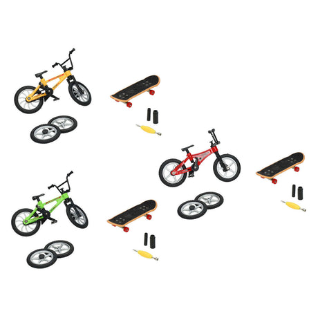 Vinger stuntfiets met accessoires