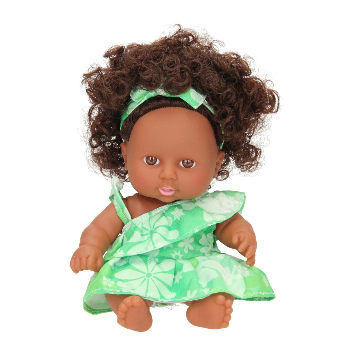 Baby Doll Curls avec robe, 22 cm