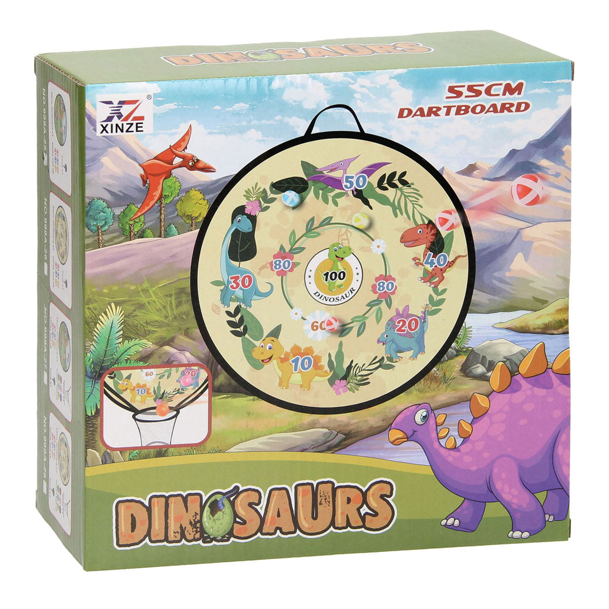 Suchý zip Dartset Dinowereld