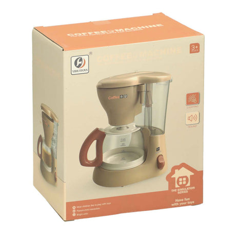 Koffiezet apparaat met licht en geluid