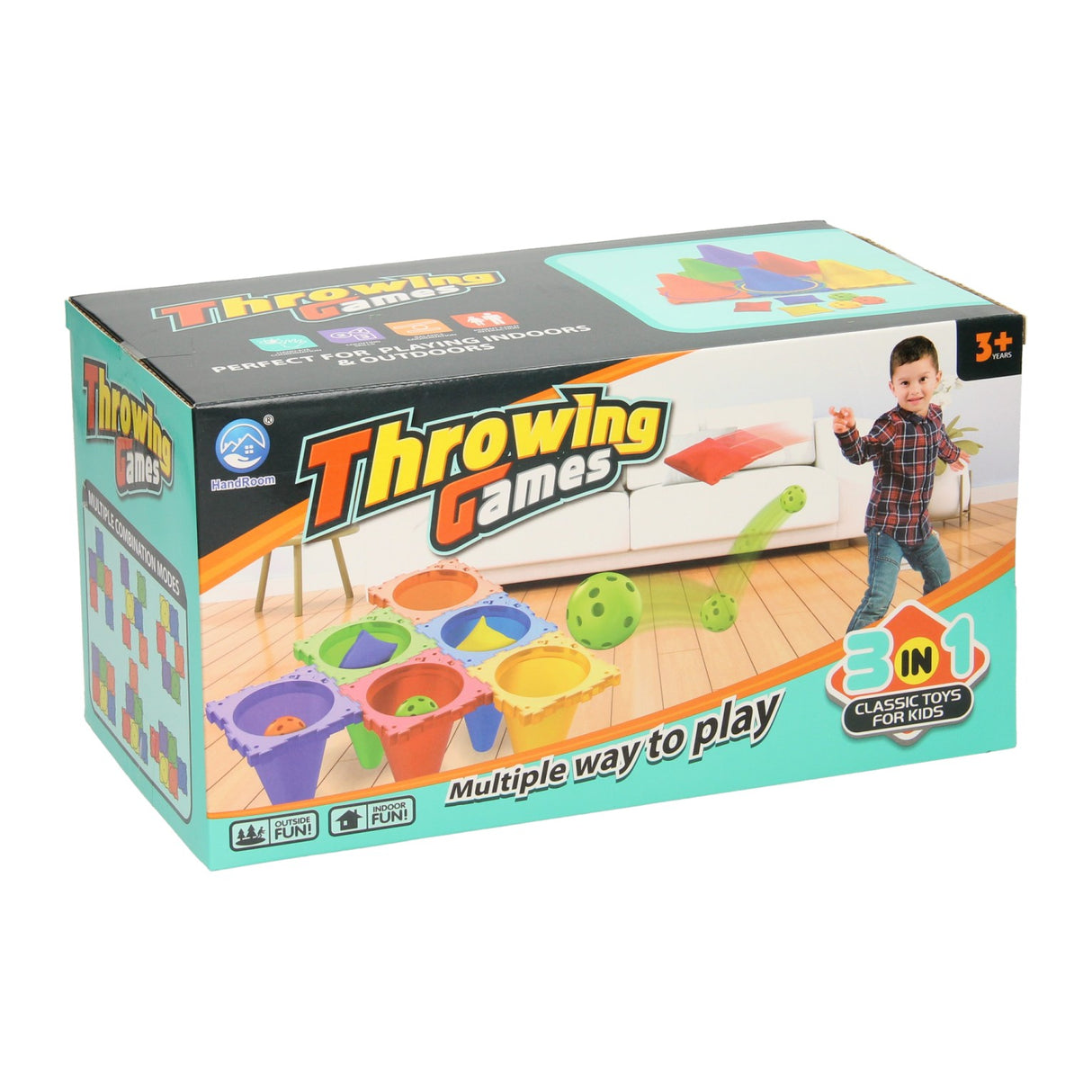 3in1 throwing games set