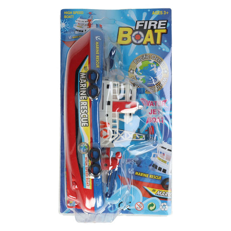 Lobbes reddingsboot speelgoed boot kunststof multikleuren voor kinderen.