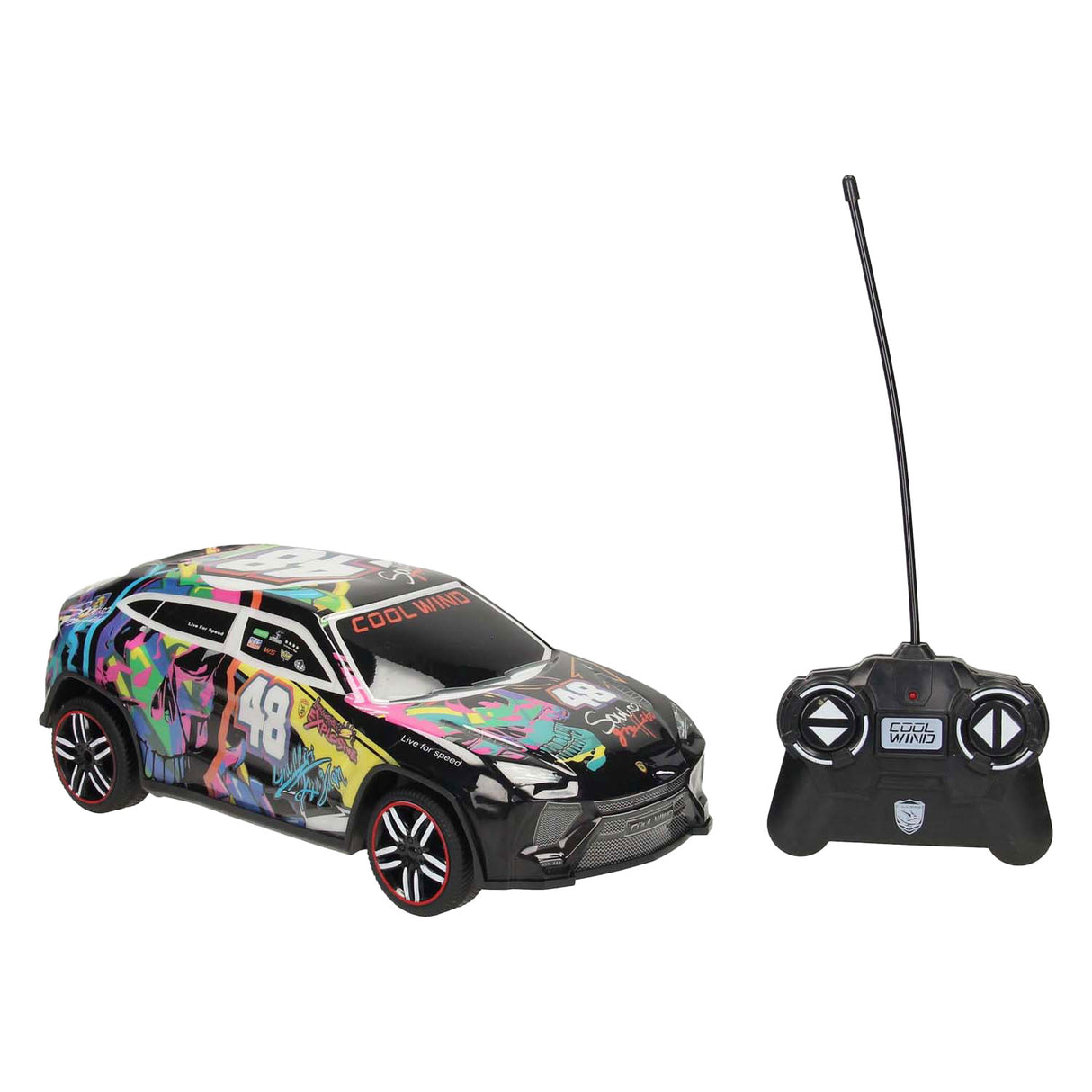 RC řízené závodní auto softbody Graffity