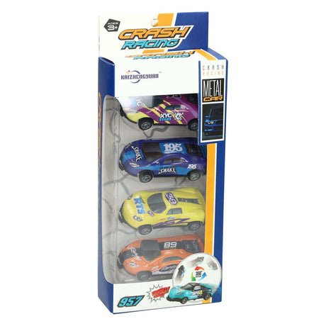 Raceauto backflip pull back set - 4st.