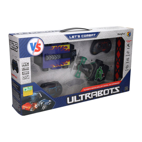 Lobbes speelgoed bv ultrabots rc robotgevecht met 2 robots en arena - 2.4 ghz