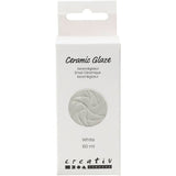 Creativ company keramiek glazuur 984-1101 c dekkend wit - 60ml