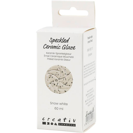 Creativ company https: www.cchobby.nl gespikkeld-keramiekglazuur-999-1060-c-dekkend-snow-white-60-ml-1-doosje