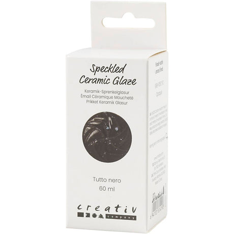 Creativ company https: www.cchobby.nl gespikkeld-keramiekglazuur-999-1060-c-dekkend-tutto-nero-60-ml-1-doosje
