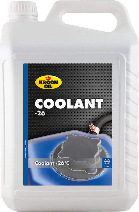 Kroon-oil coolant - koelvloeistof - bescherming tot -26 °c - 5 liter - neutraal