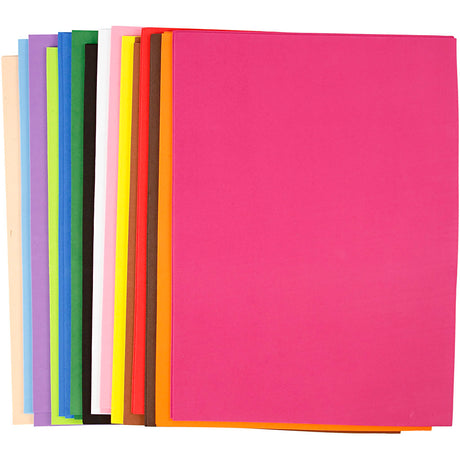Creativ company http: www.cchobby.nl foam-vellen-a3-vel-297x420-mm-dikte-2-mm-diverse-kleuren-30-div-vellen-1-doos