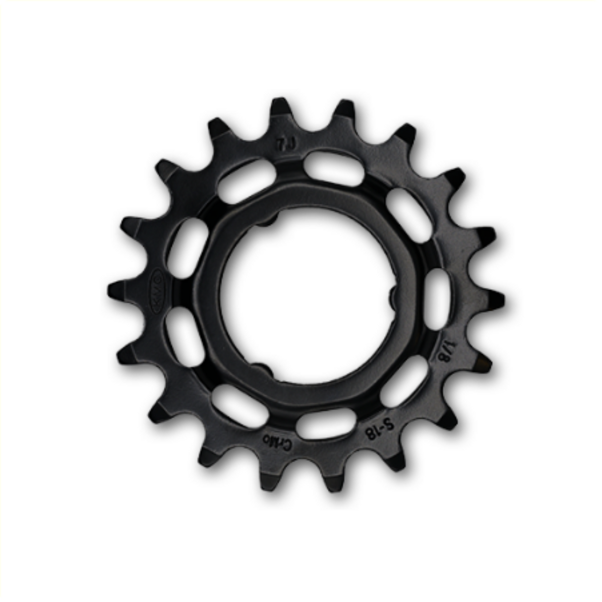 KMC Gear Shimano Wide 18t detrás de Black