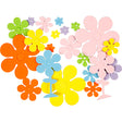 Creativ company foamvormen bloemen, 100st.