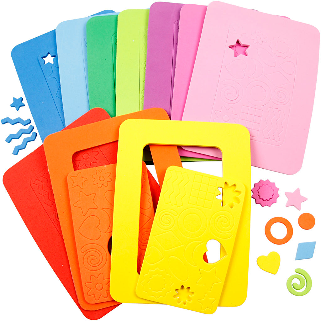 Creativ company http: www.cchobby.nl eva-foam-fotolijsten-afm-13x18-cm-10-div-1-doos