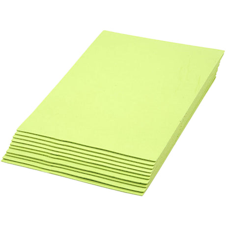 Creativ company https: www.cchobby.nl eva-foam-a4-vel-210x297-mm-dikte-2-mm-lichtgroen-10-vel-1-doos