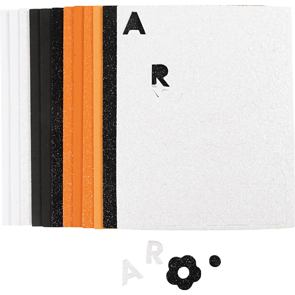 Https: www.cchobby.nl foam-vellen-afm-14x25-cm-dikte-2-mm-halloween-kleuren-12-vel-1-doos