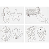Creativ company https: www.cchobby.nl vellen-krimpfolie-met-motieven-zeemeermin-vel-10-5x14-5-cm-dikte-0-3-mm-mat-transparant-4-vel-1-doos