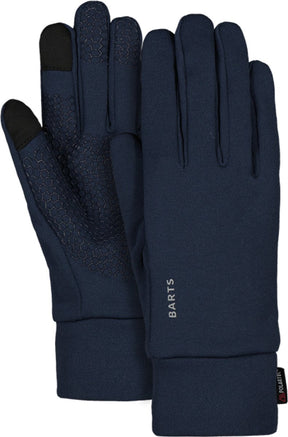 Barts powerstretch touch gloves wintersporthandschoenen - maat s m - blauw s m