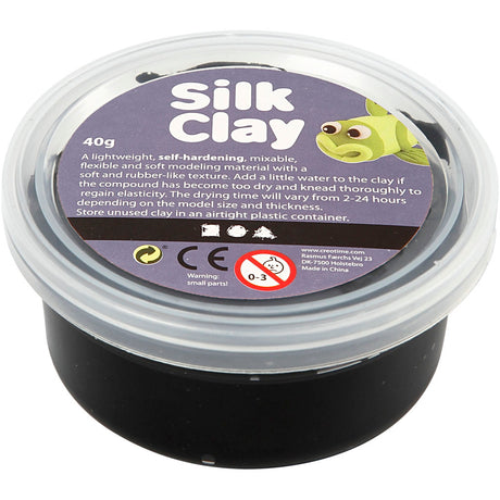 Silk clay http: www.cchobby.nl silk-clayr-zwart-40-gr-1-doosje