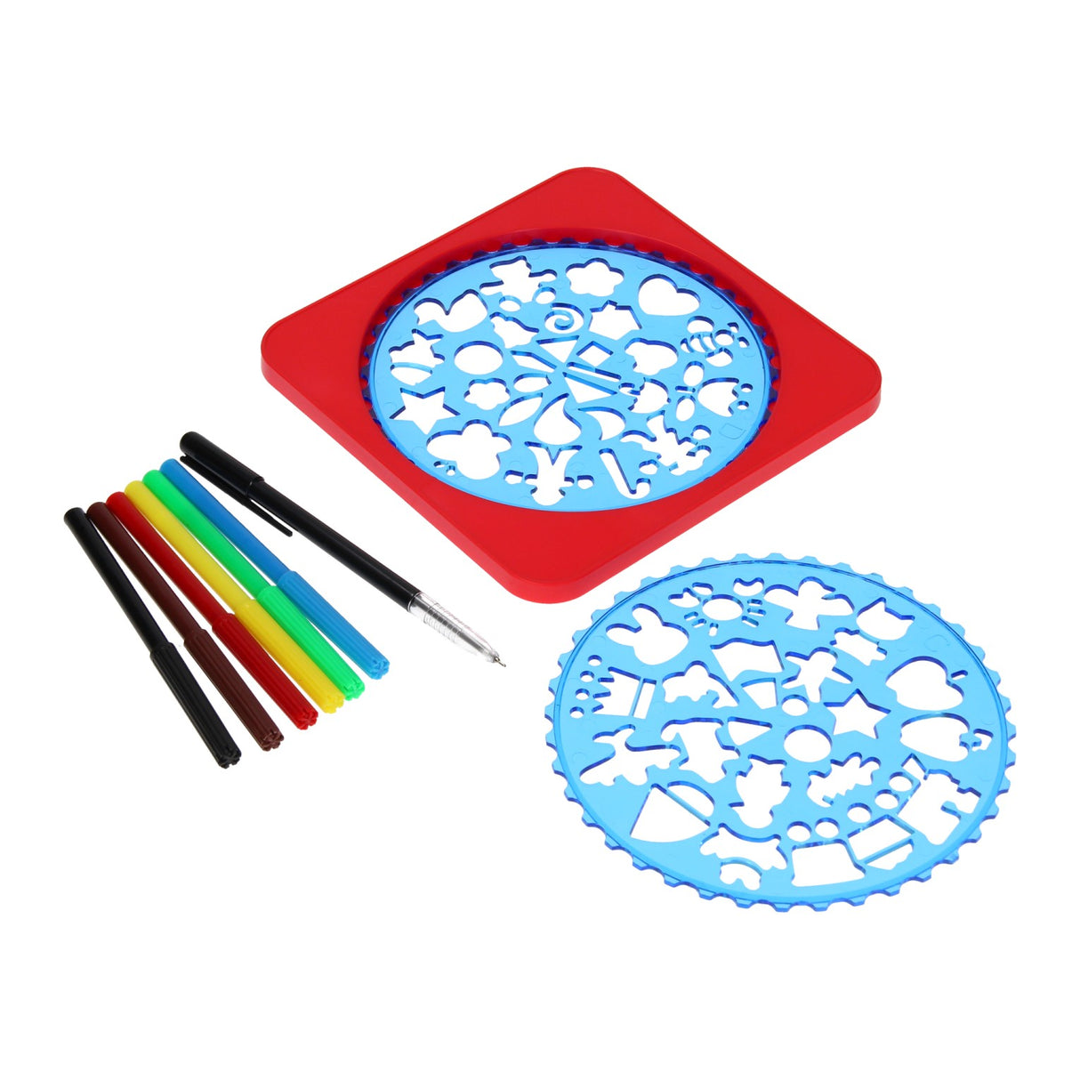 Spiral drawing set