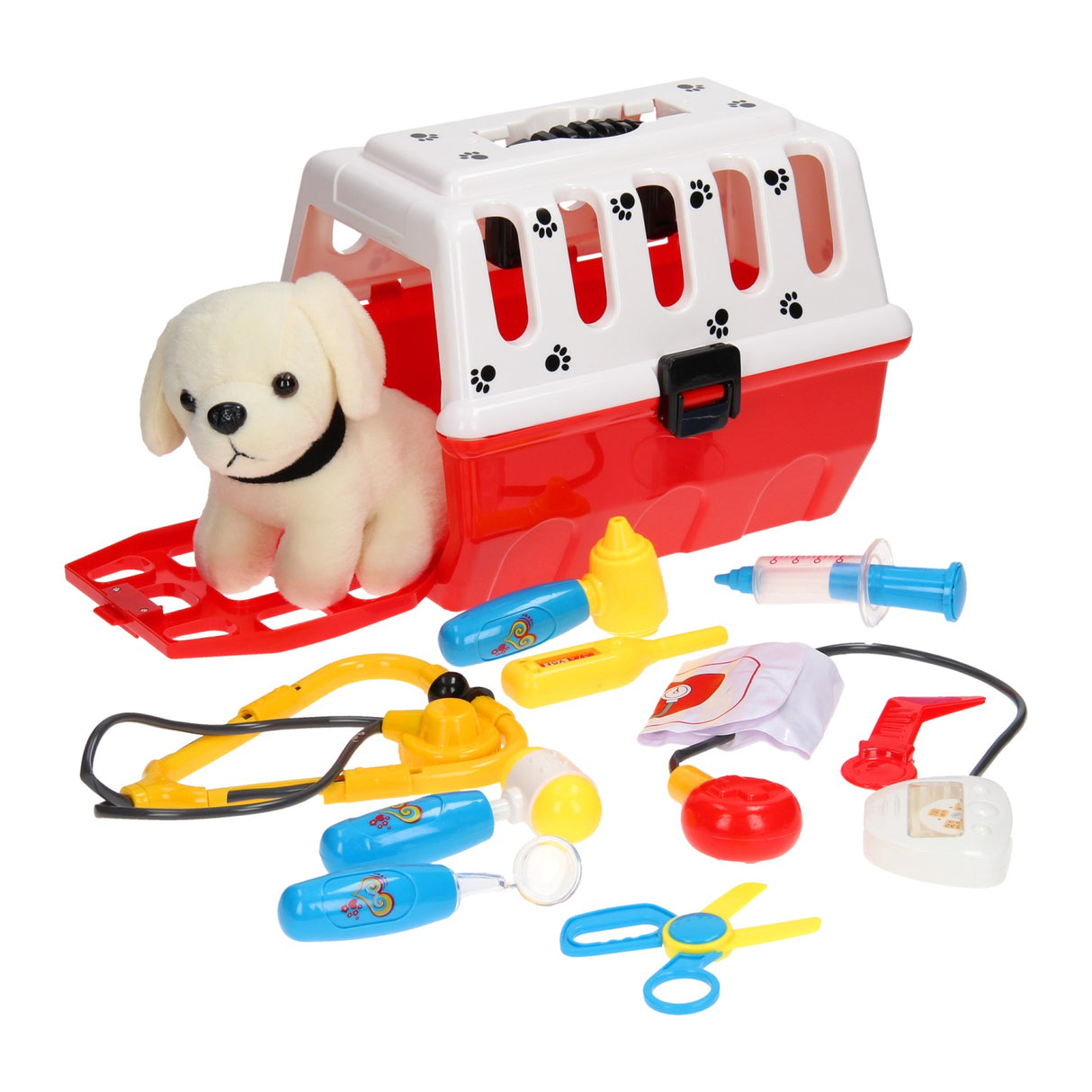 Hund i resekorg Vet Play Set