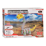 Konstruktionsset Metal Dino, 122 DLG.