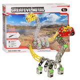 Set di costruzioni in metallo Dino, 122 dlg.