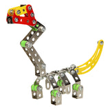 Construcción Set Metal Dino, 122 DLG.