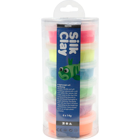 Silk clay http: www.cchobby.nl silk-clayr-neon-kleuren-6x14-gr-1-doos