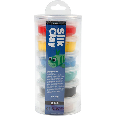 Silk clay http: www.cchobby.nl silk-clayr-standaardkleuren-6x14-gr-1-doos