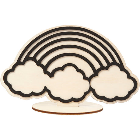 Creativ company http: www.cchobby.nl figuur-om-te-decoreren-regenboog-10-5-cm-1-stuk